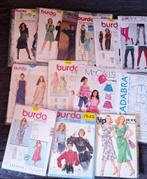 naaipatronen pakket 13 patronen 3 boekjes knip knippie burda, Ophalen, Overige typen, Vrouw, Burda