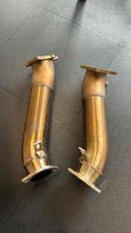 Nissan GTR downpipes rvs mrt 90mm, Auto-onderdelen, Verzenden, Nieuw, Nissan