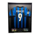 Ronaldo Lima Inter Milaan 98/99 ingelijst thuis shirt, Buitenlandse clubs, Soccersignings.nl, Shirt, Nieuw