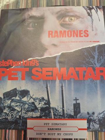 Ramones Pet Sematary, single, 1989 beschikbaar voor biedingen