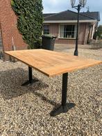 Teak Tafel Blank, Ophalen, Zo goed als nieuw