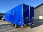 VELDHUIZEN Be oplegger semi gesloten huif 9.8 ton (bj 2007), Auto's, Vrachtwagens, Blauw, Overige brandstoffen, Origineel Nederlands
