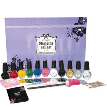 KONAD stamping nail art set A-SET, 29-delig stamping nailart beschikbaar voor biedingen