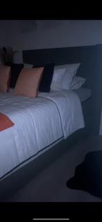 Swiss Sense Bed 160x200 - Donkergrijs, Huis en Inrichting, Ophalen, Gebruikt, Tweepersoons, 200 cm