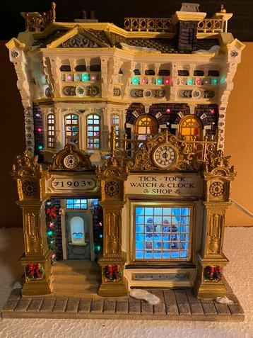 Lemax Tick Tock Watch & Clock Shop beschikbaar voor biedingen