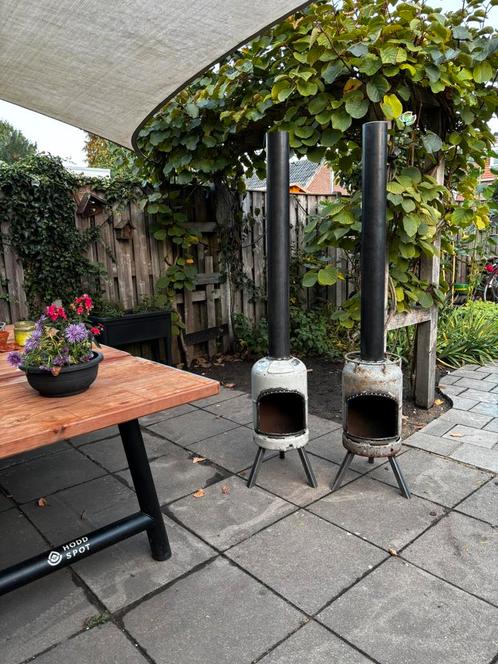 Tuinkachel, gasfles kachel, terras haard, stookton., Tuin en Terras, Tuinhaarden, Nieuw, Ophalen