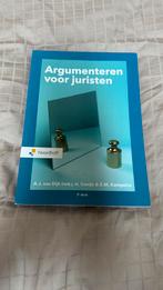 Argumenteren voor Juristen - 3e druk, Ophalen of Verzenden, Alpha, Zo goed als nieuw, HBO