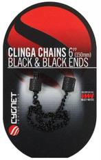 clinga chains | black & black ends 189, Watersport en Boten, Hengelsport | Karpervissen, Nieuw, Overige typen, Ophalen of Verzenden