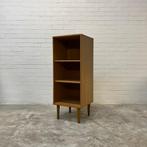 Retro vintage design vakkenkast kleding boeken LP's kast, Huis en Inrichting, Kasten | Kledingkasten, Ophalen, Gebruikt, 25 tot 50 cm
