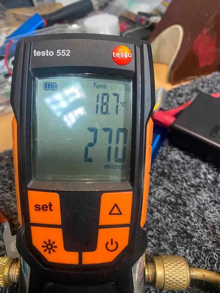 Testo 552 vacuum meter, Doe-het-zelf en Verbouw, Gereedschap | Overige machines, Zo goed als nieuw, Ophalen