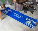 Ursus wodka banner drankreclame vliesstof, Ophalen, Gebruikt, Reclamebord