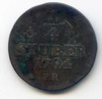 Duitsland Julich&Berg 1/4 Stuber 1794PR, Postzegels en Munten, Ophalen of Verzenden, Duitsland