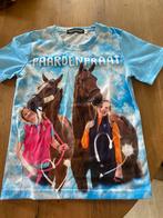 Paardenpraat shirt mt 122/128, Ophalen of Verzenden, Zo goed als nieuw, Shirt of Longsleeve