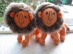 Leeuw van Hema oranje ribfluweel met bruine manen + kwastje, Ophalen of Verzenden, Zo goed als nieuw, Overige typen