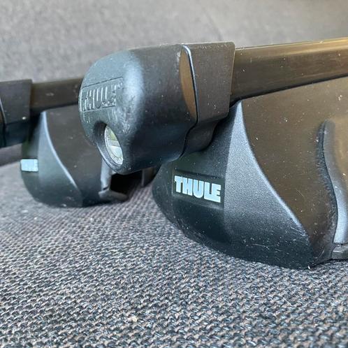 Thule dakdragers voor auto met open dakrailing, Auto diversen, Dakdragers, Zo goed als nieuw, Ophalen of Verzenden