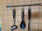 Set van Ikea Grundtal handdoekhouders, Huis en Inrichting, Ophalen of Verzenden, Gebruikt, 50 tot 100 cm, Minder dan 100 cm