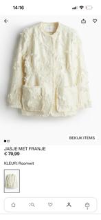 H&M Edition jasje L - nieuw, Kleding | Dames, H&M, Wit, Maat 42/44 (L), Nieuw