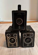 6 oude box camera’s, Verzamelen, Fotografica en Filmapparatuur, Ophalen of Verzenden, Voor 1940, Filmcamera