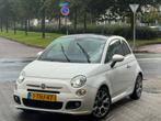 Fiat 500s Automaat twinair, Auto's, Zwart, Wit, Origineel Nederlands, 26 km/l