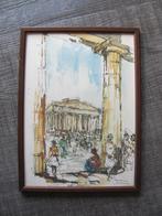 Jan Korthals - Athene - Partenon, Zo goed als nieuw, 1940 tot 1960, Prent, Buitenland