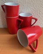 Mepal Rosti Wave: 4 bekers in luna-rood, Lochem, Ophalen of Verzenden, Zo goed als nieuw, Mepal