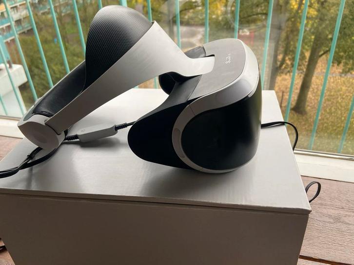 Playstation VR Bril PS4/PS5 + 2 Games, Spelcomputers en Games, Virtual Reality, Gebruikt, Sony PlayStation, VR-bril, Ophalen of Verzenden
