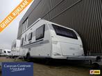 Adria Adora 472 LU + Mover, Caravans en Kamperen, Rondzit, Bedrijf, Tot en met 4, 2 aparte bedden