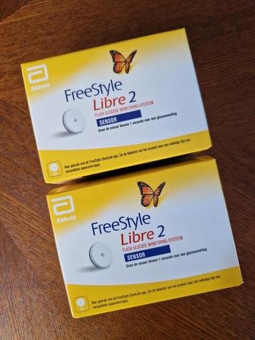 2x FreeStyle Libre 2 sensoren  beschikbaar voor biedingen
