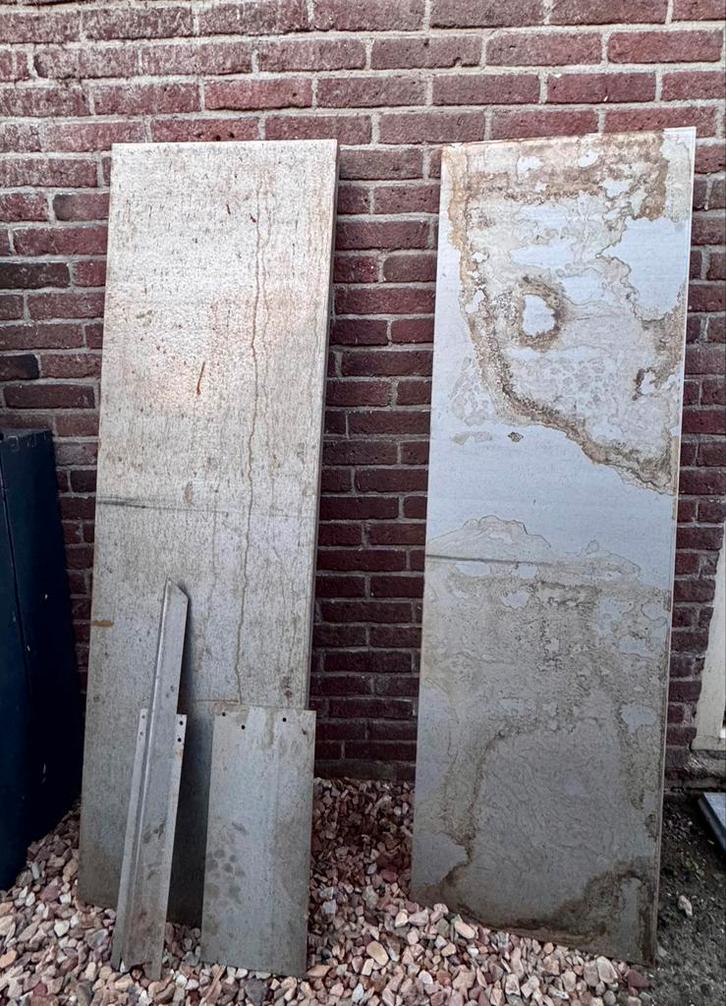 Cortenstaal borderrand, Doe-het-zelf en Verbouw, Platen en Panelen, Zo goed als nieuw, Overige materialen, Minder dan 20 mm, Ophalen