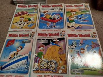 Willie Wortel vakantieboeken en zware jongens  beschikbaar voor biedingen