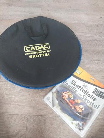Skottel braai - wokpan met folie beschikbaar voor biedingen