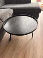 Woood salontafel mesa XL zwart, Huis en Inrichting, Tafels | Salontafels, Rond, Zo goed als nieuw, Minder dan 50 cm, 50 tot 100 cm