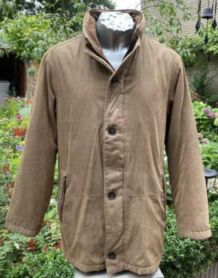 Pierre Cardin jas 46/L [vm], Kleding | Heren, Jassen | Winter, Zo goed als nieuw, Maat 46 (S) of kleiner, Bruin, Ophalen of Verzenden