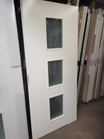 93x211,5 binnendeur opdek L mat glas zie omschrijving!, Ophalen, 80 tot 100 cm, Binnendeur, Nieuw