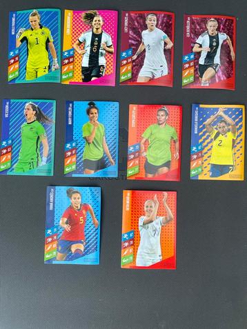 Panini Damesvoetbal- Diverse Teams(landen) teab beschikbaar voor biedingen
