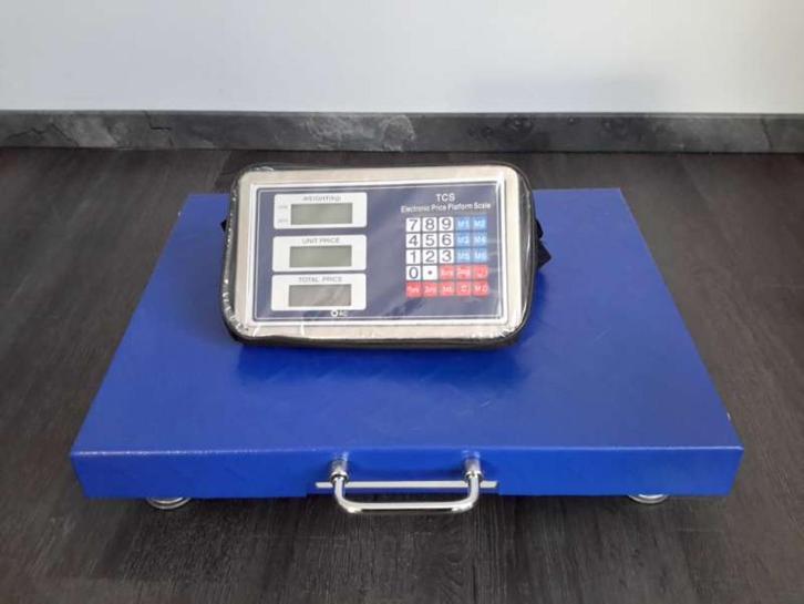 Goederen weegschaal tot 300 kg, draadloos bedieningunit, Doe-het-zelf en Verbouw, Weegschalen, Nieuw, Vloerweegschaal, 200 kg of meer