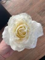 Kunstbloem op steker wit, Diversen, Kerst, Ophalen of Verzenden, Zo goed als nieuw