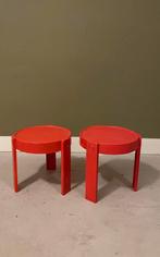 Space Age Dutch Nesting Tables, Huis en Inrichting, Ophalen, Minder dan 45 cm, Gebruikt, Rond