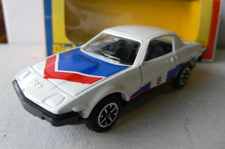 triumph tr7 rally  -dinky toys engeland #207  1/43, Hobby en Vrije tijd, Modelauto's | 1:43, Gebruikt, Auto, Dinky Toys, Verzenden