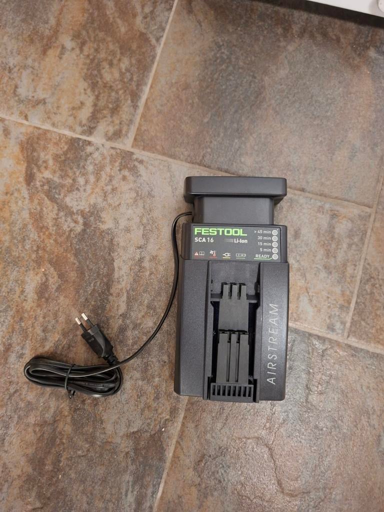 Nieuwe Festool snellader SCA 16, Ophalen of Verzenden, Nieuw