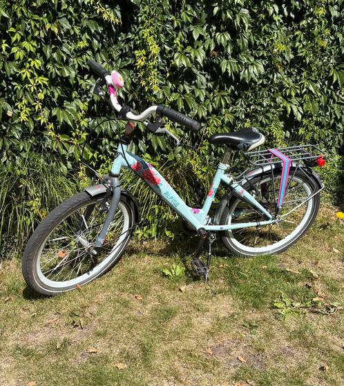 Meisjesfiets Alpina 22 inch, Fietsen en Brommers, Fietsen | Meisjes, Gebruikt, 22 inch, Handrem, Ophalen
