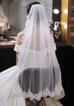 Nieuwe bruidssluier sluier weddingveil 1,5, Ophalen of Verzenden, Nieuw, Wit, Accessoires