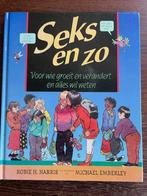 Seks en zo - Robbie H. Harris, Boeken, Ophalen of Verzenden, Zo goed als nieuw, Opvoeding vanaf 10 jaar