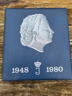 Album Koningin Juliana 1948-1980 alle munten behalve zilver, Koningin Juliana, Setje, Zilver, Overige waardes