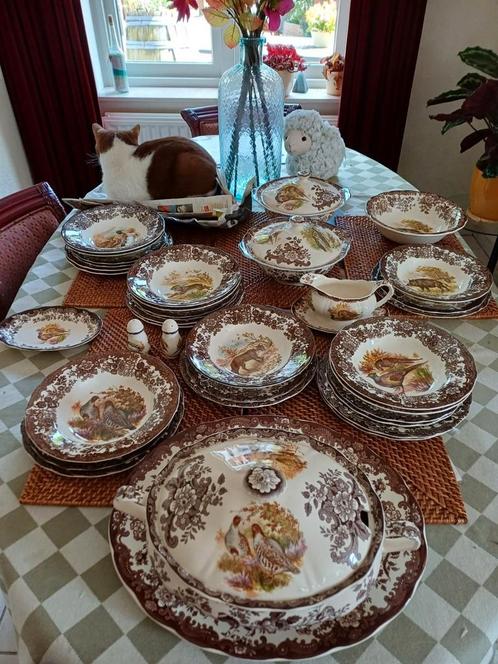 Palissy Game, The Royal Worcester Group, Antiek en Kunst, Antiek | Servies compleet, Ophalen of Verzenden