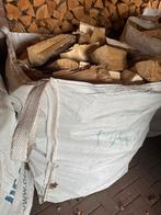 Gedroogd haardhout in big bags - Naaldhout, Tuin en Terras, Haardhout, Minder dan 3 m³, Ophalen of Verzenden, Overige houtsoorten