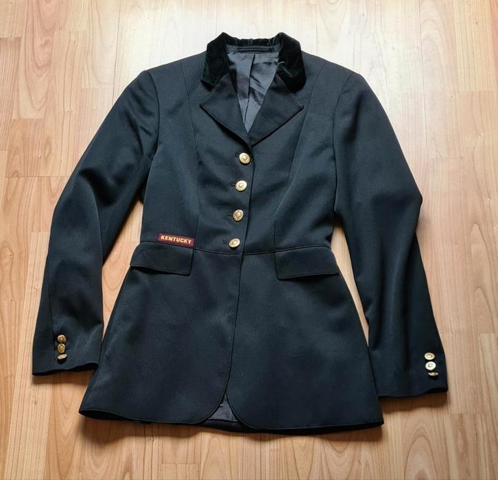 Kentucky wedstrijd jasje paardrijden / Oeteldonk jas dame 36, Kleding | Dames, Carnavalskleding en Feestkleding, Zo goed als nieuw