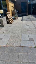 Tegels voor oprit of tuin, Tuin en Terras, Tegels en Klinkers, Ophalen, Gebruikt, 10 m² of meer, Beton