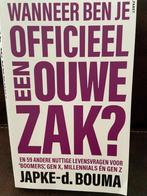 Wanneer ben je kfficieel een ouwe zak? Japke -d Bouma, Ophalen of Verzenden, Zo goed als nieuw, Management