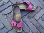 GRATIS VERZENDEN ROZE LAK BIRKENSTOCK MADRID SLiPPERS 37, Slippers, Verzenden, BIRKENSTOCK MADRID 37, Zo goed als nieuw